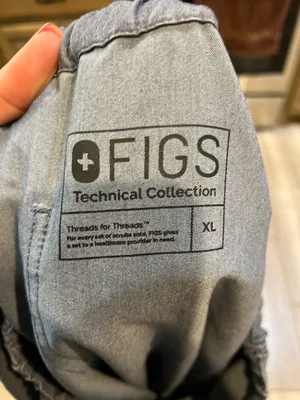 FIGS Sz XL Scrub Pants thumbnail 4
