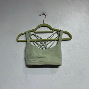 Lululemon Citra Lime Free To Be Serene Sports Bra Sz 8 thumbnail 4