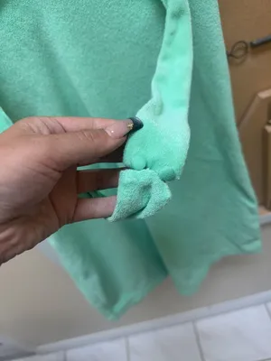 Fabletics Terry Cloth Halter Mini Dress Green Size M thumbnail 4