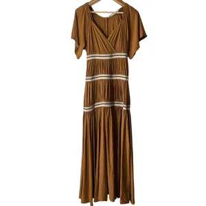 Limited Edition Zara NWOT women’s Studio Contrasting Gathered Dress thumbnail 3