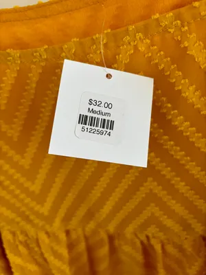 Boutique Dress Yellow Size M thumbnail 4