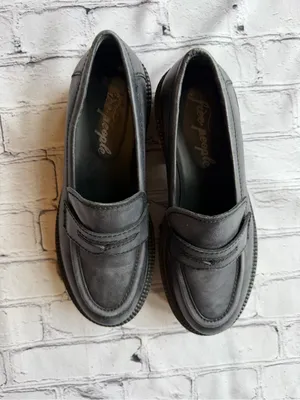 The Free People Decker Platform Penny Loafers 38.5 Grunge PreppyWhimsigoth thumbnail 9