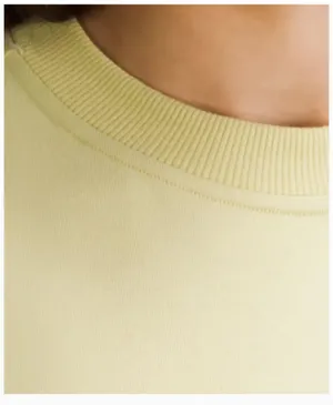 Lululemon Heavyweight Cotton T-Shirt Bodysuit Finch Yellow thumbnail 3