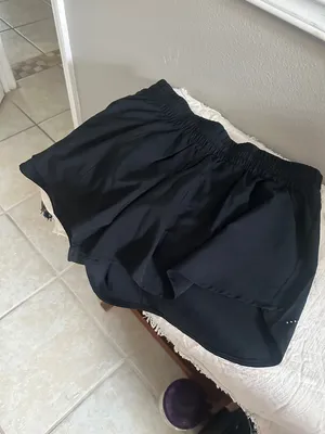 Women’s Black Athletic Shorts with Elastic Waist Sz XL by All In Motion NWT thumbnail 7