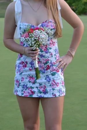 Mini Dress Floral Multi thumbnail 2
