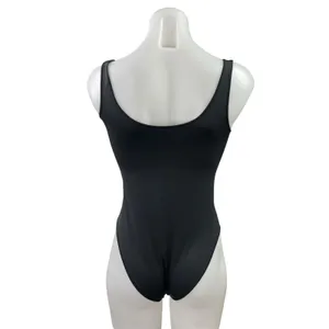 Skims Women's Black Sleeveless Scoop Neck Stretch Cami Tank Bodysuit Top XXS/XS thumbnail 3