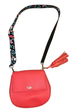 Kate Spade Red Cameron‎ Byrdie Saddle Bag thumbnail 1