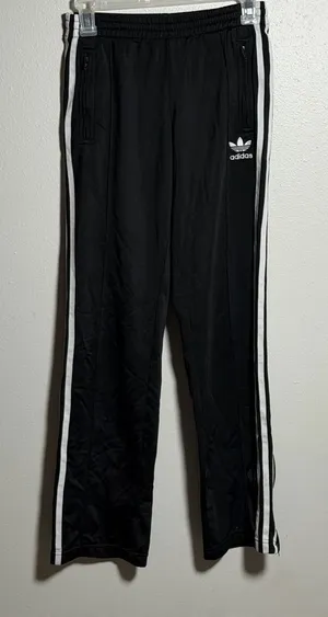 Adidas Women Athletic Black Track‎ Pants Adicolor Classic Sweatpants size XS thumbnail 1