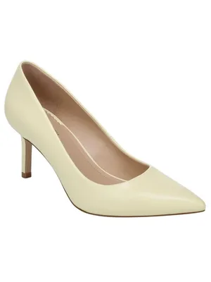 On 34th Womens Mariahh Pointed Closed Toe Stiletto Pump Heels Yellow 6.5M thumbnail 11