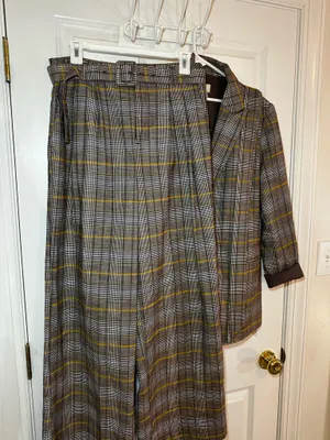 A New Day Plaid Pantsuit Set thumbnail 7