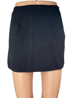 Princess Polly Women's Black High Waisted Pull On Stretch Pencil Mini Skirt 4 thumbnail 1