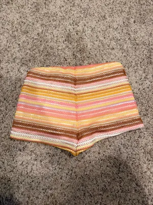 Missguided knit striped shorts thumbnail 3