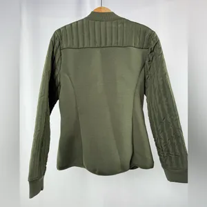 NWT Fabletics Pisa Puffer Jacket in Dark Olive Green Size‎ Extra Large thumbnail 6