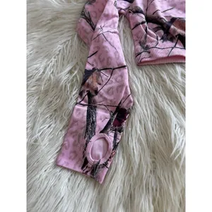 Civil Regime Concrete Forest Seamless Top Baby Pink Real Leopard Camo XL thumbnail 5