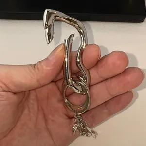 Star Keychain Charm for Men Women Carabiner Car Keychain Key Ring Bag Charm thumbnail 5
