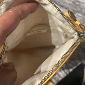 Nine West Yellow Faux Leather Crossbody Bag thumbnail 5