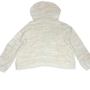 Soma WKND Women's Large Pink‎ Marshmallow Knit Long Sleeve Cropped Hoodie thumbnail 4