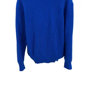 Bogner Vintage Sweater Ribbed‎ Knit Cotton Acrylic Blend Blue Size US 10 thumbnail 8