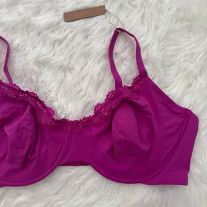 Skims Fits Everybody Lace Underwire Bra Lollipop Size 46DD thumbnail 4