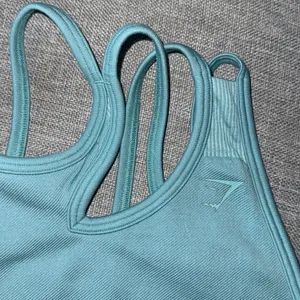 GYMSHARK ULTRA SEAMLESS Sport Bra S in green/teal color thumbnail 4