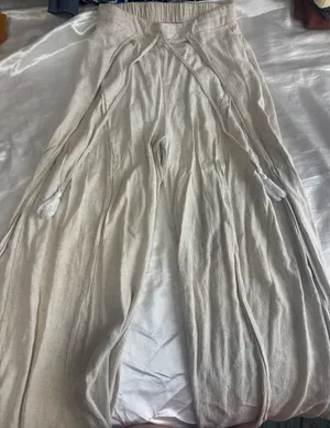 Linen Pants Tan Size undefined thumbnail 1