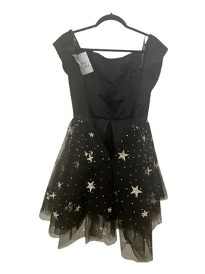 new Sherri Hill ★ 51505 ★ Off the Shoulder Tulle A Line Cocktail Dress ★ Black 4 thumbnail 6