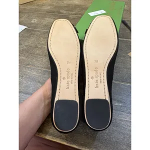 Kate Spade New York Women's Freya Ballet Flat Black Suede Women's‎ Size 7! thumbnail 11