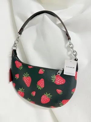 Coach Payton Hobo With Wild Strawberry Print CH330 thumbnail 1