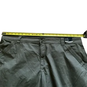 Abercrombie & fitch curve love relaxed fit cargo pants high rise sz 36/22 thumbnail 7