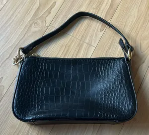 snake skin faux purse thumbnail 1