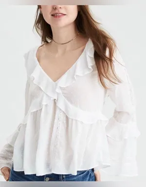 American Eagle Outfitters Blush Glitter Fabric thumbnail 1