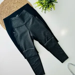 Old Navy Black Pull On Stretch Athletic Fit Leggings Size‎ Small thumbnail 2