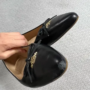 Coach Annabel Leather Ballet Flats in Black Size 6 EUC thumbnail 6