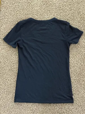 Nike Dri-FIT XS V-Neck Athletic Tee 2 Shirt Bundle Purple Navy Workout Gym thumbnail 10