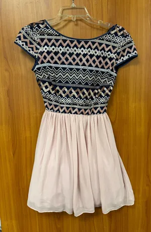 B Darlin Dress Sequin Homecoming thumbnail 1