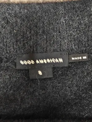 Good American Off The Shoulder Sweater‎ Size S NWT thumbnail 5