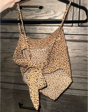LA Hearts Cheetah top thumbnail 2