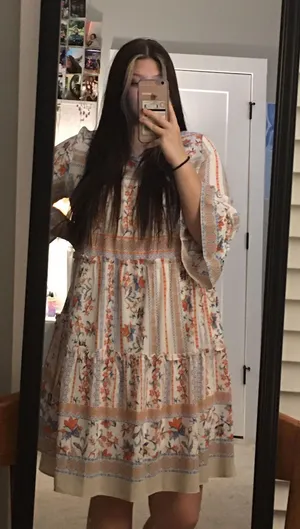 Violet Weekend floral dress thumbnail 1