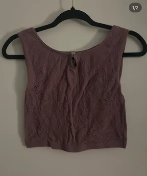 Free People Mesh Top thumbnail 1