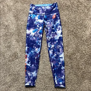 Peloton X WITH Blue Moves High Neck Sports Bra & Reversible Leggings Medium‎ thumbnail 8