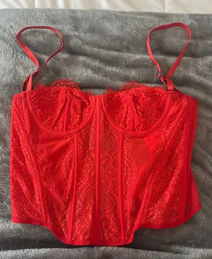 Red Corset Shein thumbnail 1