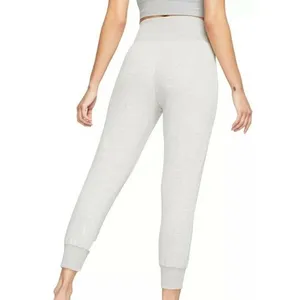 Nike Yoga Dri-FIT 7/8 Joggers Gray M Flow Hyper Mid Rise Athleisure‎ Sweatpants thumbnail 2