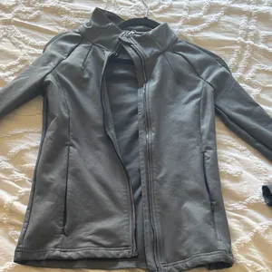 Alo Gray Zip-Up Jacket thumbnail 1