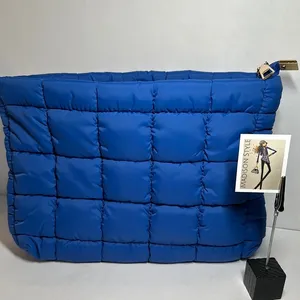 Royal Blue Quilted Storage Case thumbnail 2