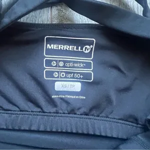 Merrell Opti-Wick Lily UPF 50+ Black Dress Size XS Active Sport Athletic Dress thumbnail 10