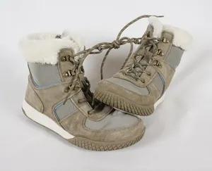 Weatherproof Vintage Boots Women's US 9M Chloe Leather Top Fur trim thumbnail 1