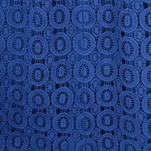 Boden Royal Blue Cotton Circle Lace Bell Sleeve Sheath Dress US‎ 6R thumbnail 9