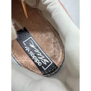 Adidas Sleek Super Vapour Pink Satin Platform Sneakers Women’s Size 9.5 thumbnail 9