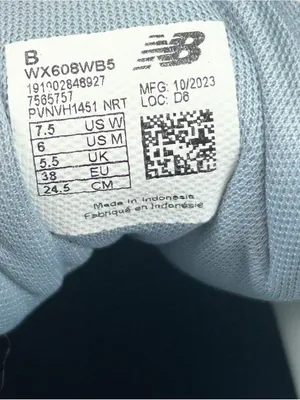 New Balance WX608v5 Sneakers White and Light Blue thumbnail 11