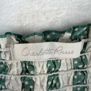 Vtg Y2K Charlotte Russe Small S Babydoll Cami Top‎ Elena Gilbert Whimsy Core thumbnail 6